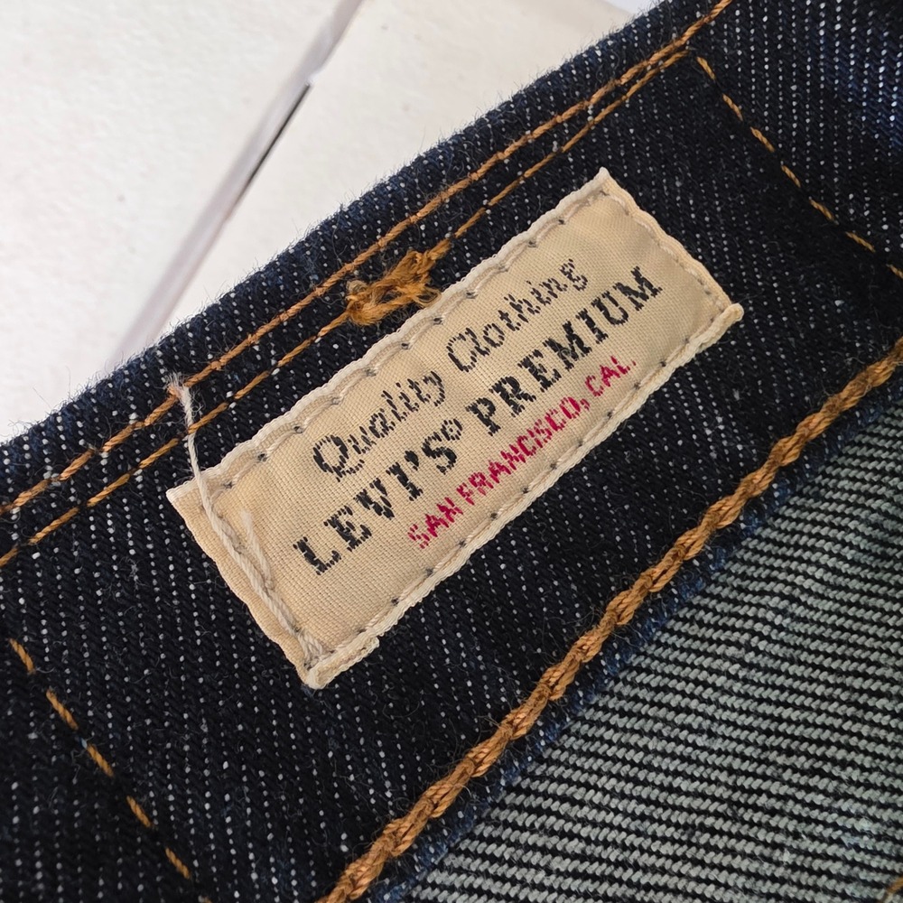 Levi's 541 Athletic Taper Jeans Mens 44x30 Dark Indigo NWT Stretch Premium - Picture 6 of 13